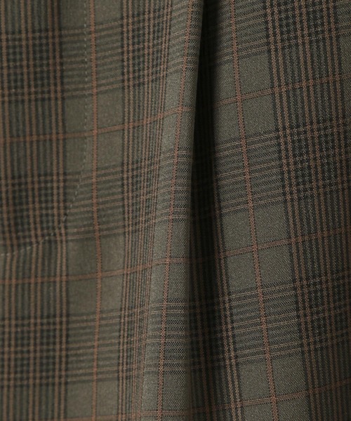 3.3 Field Trip （3.3フィールドトリップ）の「3.3 Field Trip／チェックスラックスパンツ（スラックス・レディース・カーキ/ブラウン/グレー・SMALL/MEDIUM）」の14枚目の写真