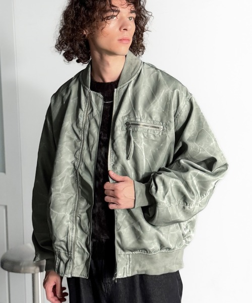 セール】ヴィンテージ加工 MA-1 ジャケット/Vintage MA-1 Jacket（MA-1