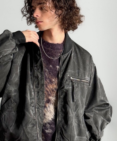 セール】ヴィンテージ加工 MA-1 ジャケット/Vintage MA-1 Jacket（MA-1