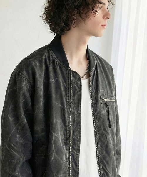 セール】ヴィンテージ加工 MA-1 ジャケット/Vintage MA-1 Jacket（MA-1
