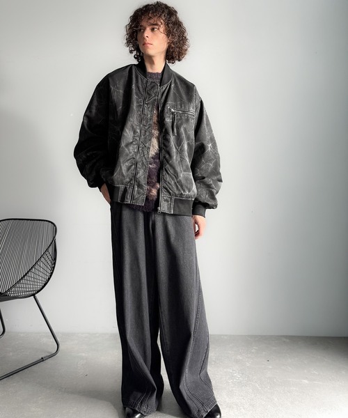 セール】ヴィンテージ加工 MA-1 ジャケット/Vintage MA-1 Jacket（MA-1