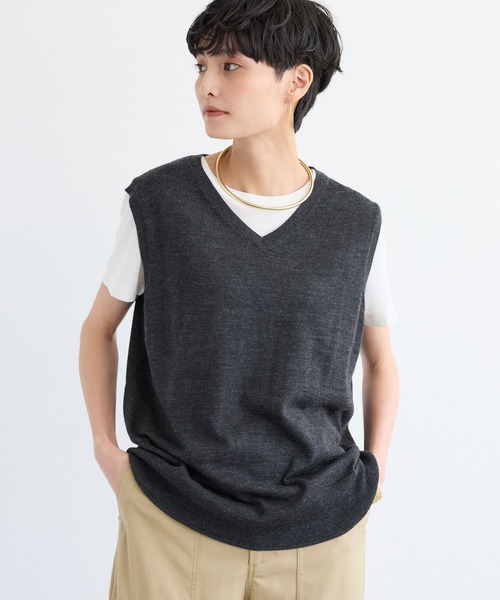 BARNYARDSTORM（バンヤードストーム）の「BARNYARDSTORM / ハイゲージベスト（ベスト・レディース・チャコール/レッド・FREE）」の19枚目の写真