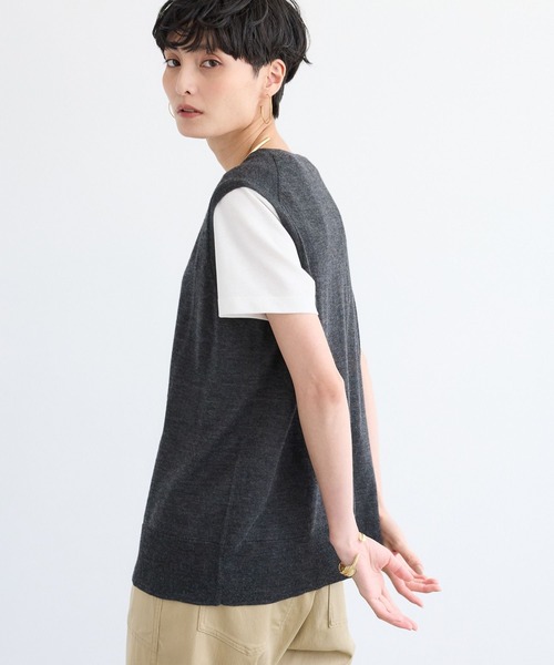 BARNYARDSTORM（バンヤードストーム）の「BARNYARDSTORM / ハイゲージベスト（ベスト・レディース・チャコール/レッド・FREE）」の20枚目の写真