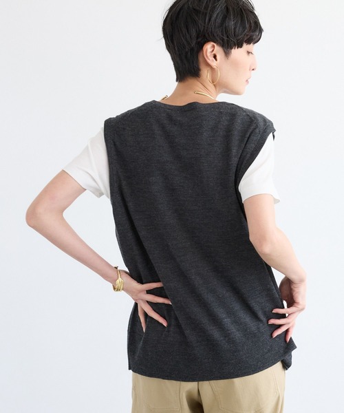 BARNYARDSTORM（バンヤードストーム）の「BARNYARDSTORM / ハイゲージベスト（ベスト・レディース・チャコール/レッド・FREE）」の21枚目の写真