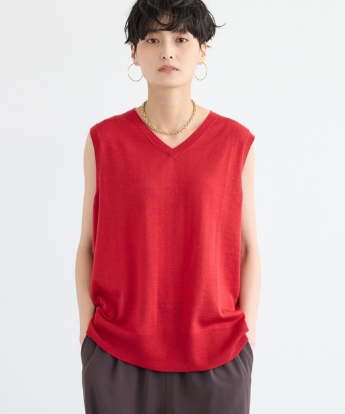 BARNYARDSTORM（バンヤードストーム）の「BARNYARDSTORM / ハイゲージベスト（ベスト・レディース・チャコール/レッド・FREE）」の17枚目の写真