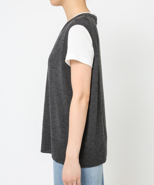 BARNYARDSTORM（バンヤードストーム）の「BARNYARDSTORM / ハイゲージベスト（ベスト・レディース・チャコール/レッド・FREE）」の8枚目の写真