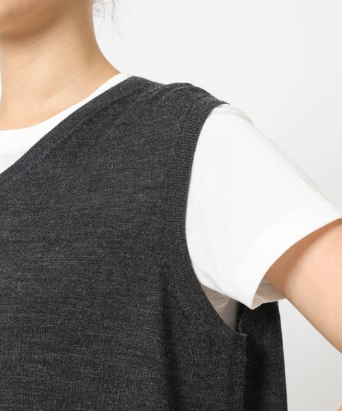 BARNYARDSTORM（バンヤードストーム）の「BARNYARDSTORM / ハイゲージベスト（ベスト・レディース・チャコール/レッド・FREE）」の11枚目の写真