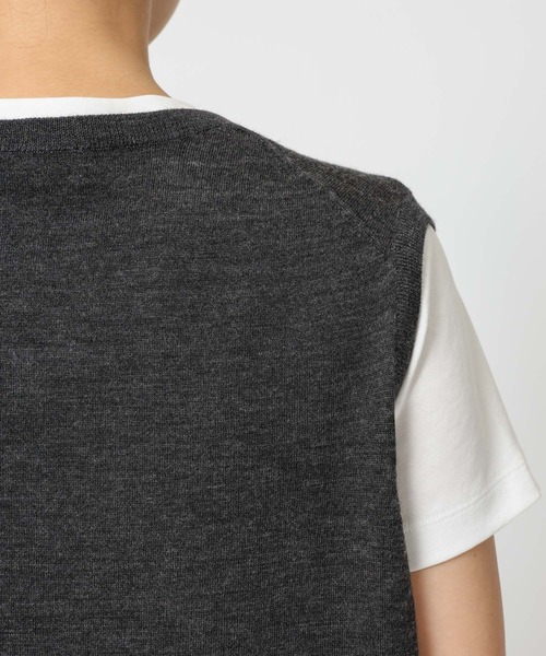 BARNYARDSTORM（バンヤードストーム）の「BARNYARDSTORM / ハイゲージベスト（ベスト・レディース・チャコール/レッド・FREE）」の12枚目の写真