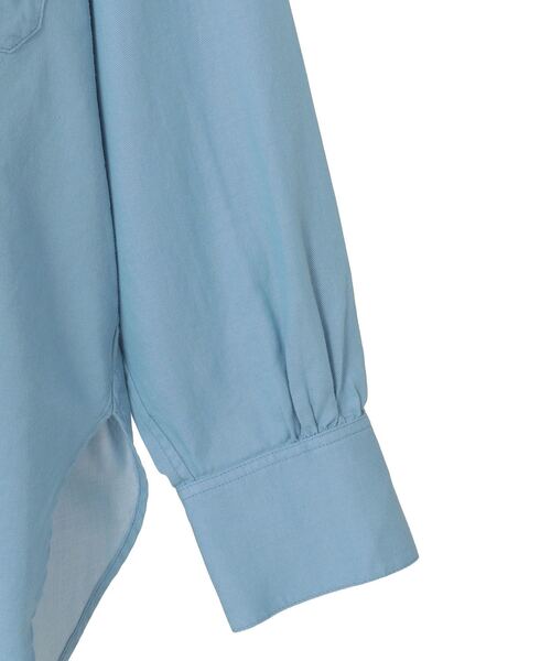 Liesse（リエス）の「コットンテンセルシャツ（シャツ/ブラウス・レディース・ブルー・FREE）」の15枚目の写真