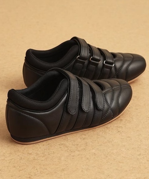 mebole(メボレ)の「ベルクロスニーカー(スニーカー・レディース・アイボリー/ブラック/シルバー・SMALL/MEDIUM/LARGE)」の16枚目の写真