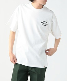 Dickies/ディッキーズ バックプリント クルーネック 半袖Tシャツ