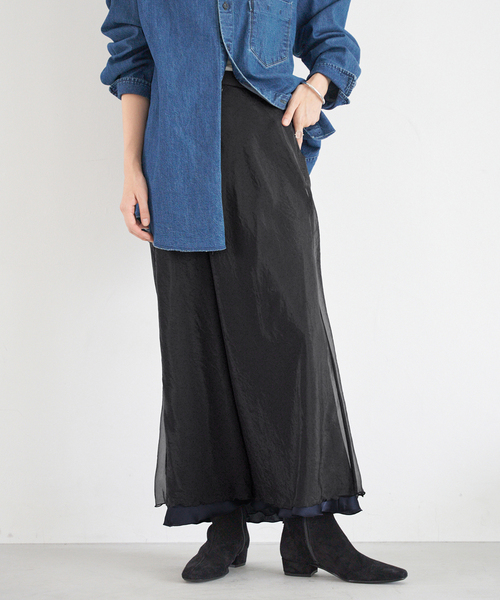 セール】オーガンジーレイヤードスカート（スカート）｜IENA（イエナ