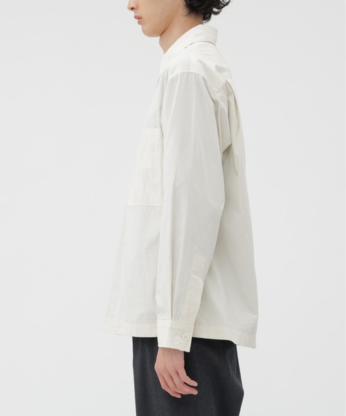 MHL.（エムエイチエル）の「NATURAL COTTON SHIRTING（シャツ/ブラウス・メンズ・ナチュラル・SMALL/MEDIUM/LARGE）」の3枚目の写真
