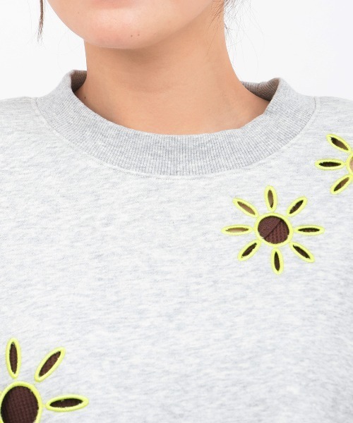 チチカカ(チチカカ)の「Orale! カットワーク刺繍プルオーバー(スウェット・レディース・ホワイト/ライトグレー/ネイビー・FREE)」の13枚目の写真