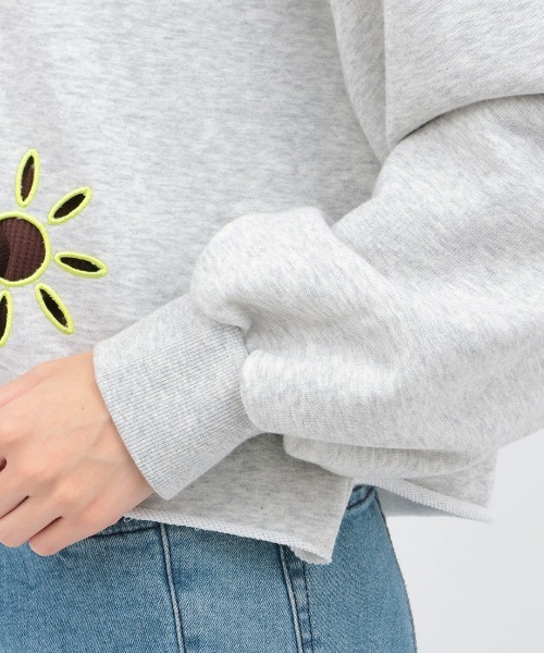 チチカカ(チチカカ)の「Orale! カットワーク刺繍プルオーバー(スウェット・レディース・ホワイト/ライトグレー/ネイビー・FREE)」の14枚目の写真