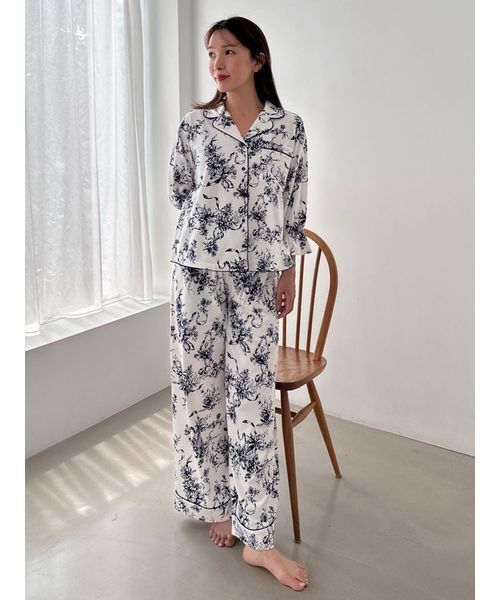 5th Anniversary】カット開襟シャツ（ルームウェア/パジャマ）｜SNIDEL