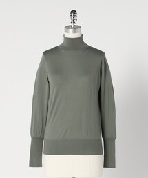 【新品タグ付】LOEFF ロエフ クルーネックニット オフホワイト¥37,400 LOEFF＞ダメージ クルーネック プルオーバー UNISEX