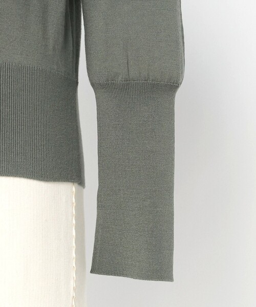 LOEFF＞ハイゲージ タートルネック ニット（ニット/セーター