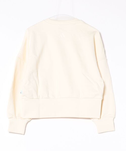 adidas（アディダス）の「《adidas》53 WCATｸﾞﾗﾌｨｯｸｸﾙｰSWT（スウェット・レディース・ホワイト系その他/ダークブルー・L/M/S/XL）」の3枚目の写真
