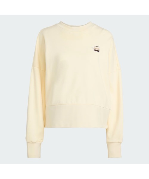 adidas（アディダス）の「《adidas》53 WCATｸﾞﾗﾌｨｯｸｸﾙｰSWT（スウェット・レディース・ホワイト系その他/ダークブルー・L/M/S/XL）」の8枚目の写真