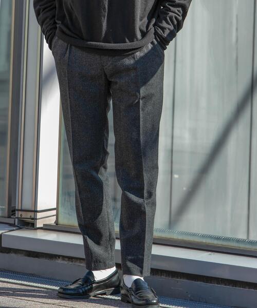 URBAN RESEARCH ROSSO MEN（アーバンリサーチロッソメン）の「『XLサイズあり』ハイパフォーマンスウォームイージースラックス（その他パンツ・メンズ・ネイビー/カーキ/ブラック/グレー系その他/ブラウン系その他/チャコールグレー・SMALL/MEDIUM/LARGE/X-LARGE）」の2枚目の写真