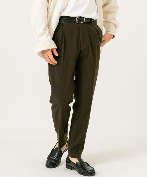 URBAN RESEARCH ROSSO MEN（アーバンリサーチロッソメン）の「『XLサイズあり』ハイパフォーマンスウォームイージースラックス（その他パンツ・メンズ・ネイビー/カーキ/ブラック/グレー系その他/ブラウン系その他/チャコールグレー・SMALL/MEDIUM/LARGE/X-LARGE）」の13枚目の写真