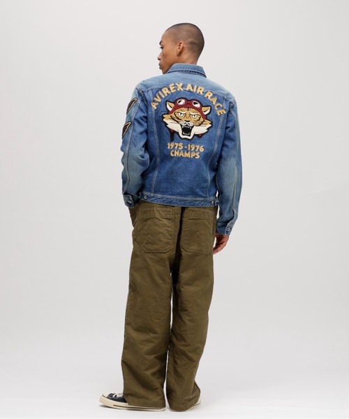 Champion(チャンピオン)の「《A.A.R.C》DENIM JACKET "CHAMPION CUSTOM" / デニムジャケット チャンピオンカスタム / AVIREX / アヴィレックス(デニムジャケット・メンズ・ライトインディゴブルー/インディゴブルー・X-LARGE/MEDIUM/LARGE/XX-LARGE)」の15枚目の写真