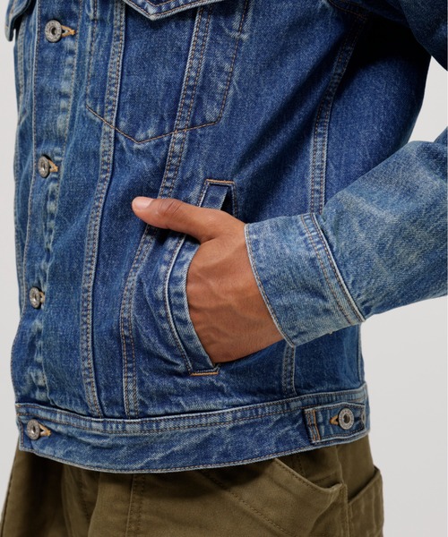 Champion(チャンピオン)の「《A.A.R.C》DENIM JACKET "CHAMPION CUSTOM" / デニムジャケット チャンピオンカスタム / AVIREX / アヴィレックス(デニムジャケット・メンズ・ライトインディゴブルー/インディゴブルー・X-LARGE/MEDIUM/LARGE/XX-LARGE)」の11枚目の写真