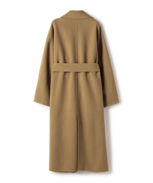 ウールメルトンロングリバーコート（その他アウター）｜N.O.R.C
