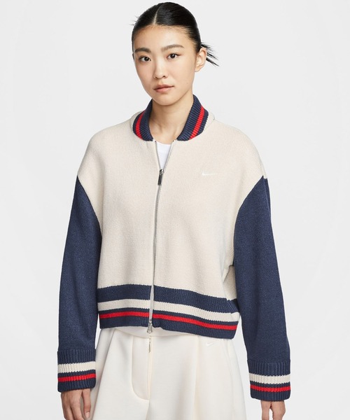 NIKE（ナイキ）の「NIKE AS W NSW CARDIGAN STREET / ナイキ ウィメンズ NSW カーディガン ストリート 【SP】（カーディガン/ボレロ・レディース・ブラック/レッド/ブラウン・S/L/M）」の20枚目の写真