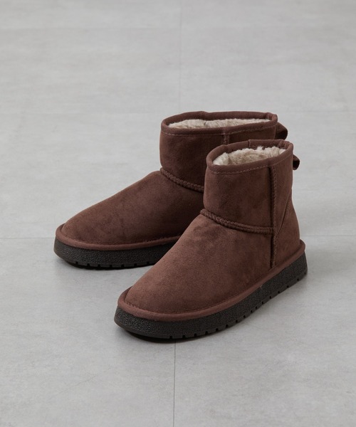 COLONY 2139（コロニートゥーワンスリーナイン）の「ムートンブーツ（ブーツ・レディース・ブラウン/キャメル/ブラック・MEDIUM/LARGE）」の20枚目の写真