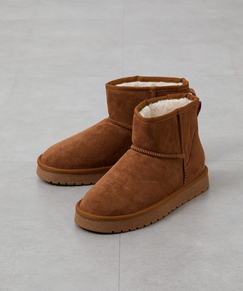 COLONY 2139（コロニートゥーワンスリーナイン）の「ムートンブーツ（ブーツ・レディース・ブラウン/キャメル/ブラック・MEDIUM/LARGE）」の11枚目の写真