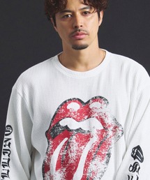 JACKROSE | B-TRS-Lips&Tongue サーマルLSTEE(Tシャツ/カットソー)