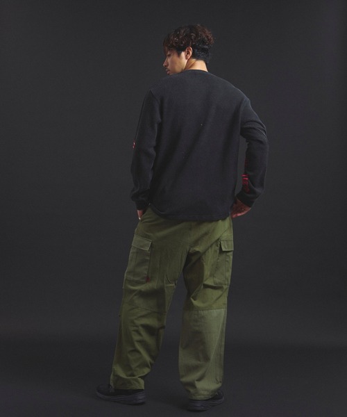 JACKROSE（ジャックローズ）の「B-TRS-Lips&Tongue サーマルLSTEE（Tシャツ/カットソー・メンズ・ホワイト/レッド/ブラック・M/L）」の18枚目の写真