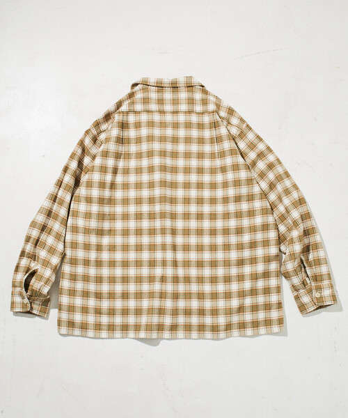PENDLETON/ペンドルトン 別注 コットンシャギー オープンカラー