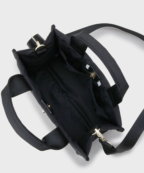 OPAQUE.CLIP（オペークドットクリップ）の「【2WAY】ダイヤキルティングスクエアミドルショルダーバッグ（ショルダーバッグ・レディース・ブラウン系その他/チャコールグレー/ブラック・00）」の19枚目の写真