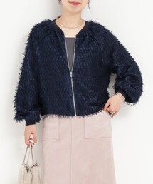 MICO COULIER | フェザージャガードブルゾン(ブルゾン)