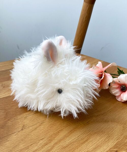 MAJESTIC LEGON（マジェスティックレゴン）の「モチーフアニマルポーチ（ポーチ・レディース・オフホワイト/ホワイト系その他2/ベージュ/A/ホワイト系その他/ライトグレー・FREE）」の21枚目の写真