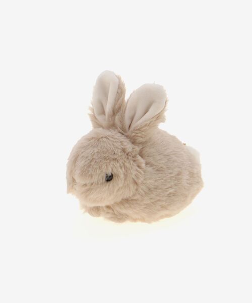 MAJESTIC LEGON（マジェスティックレゴン）の「モチーフアニマルポーチ（ポーチ・レディース・オフホワイト/ホワイト系その他2/ベージュ/A/ホワイト系その他/ライトグレー・FREE）」の14枚目の写真