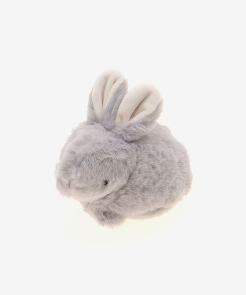 MAJESTIC LEGON（マジェスティックレゴン）の「モチーフアニマルポーチ（ポーチ・レディース・オフホワイト/ホワイト系その他2/ベージュ/A/ホワイト系その他/ライトグレー・FREE）」の15枚目の写真