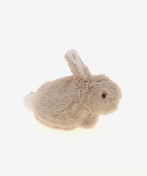 MAJESTIC LEGON（マジェスティックレゴン）の「モチーフアニマルポーチ（ポーチ・レディース・オフホワイト/ホワイト系その他2/ベージュ/A/ホワイト系その他/ライトグレー・FREE）」の16枚目の写真