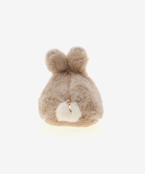 MAJESTIC LEGON（マジェスティックレゴン）の「モチーフアニマルポーチ（ポーチ・レディース・オフホワイト/ホワイト系その他2/ベージュ/A/ホワイト系その他/ライトグレー・FREE）」の17枚目の写真