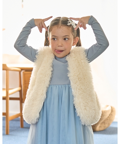 【ともともさん専用】ella mink fur vest (milk tea) ともともさん専用】ella mink fur vest (milk tea) ともともさん専用