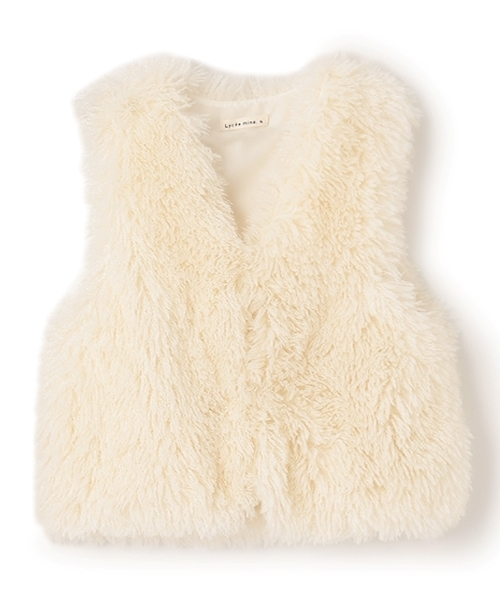 マスターバニーホワイトファーベスト Mサイズ マスターバニーホワイトファーベスト Mサイズ ミドルフェイクファー