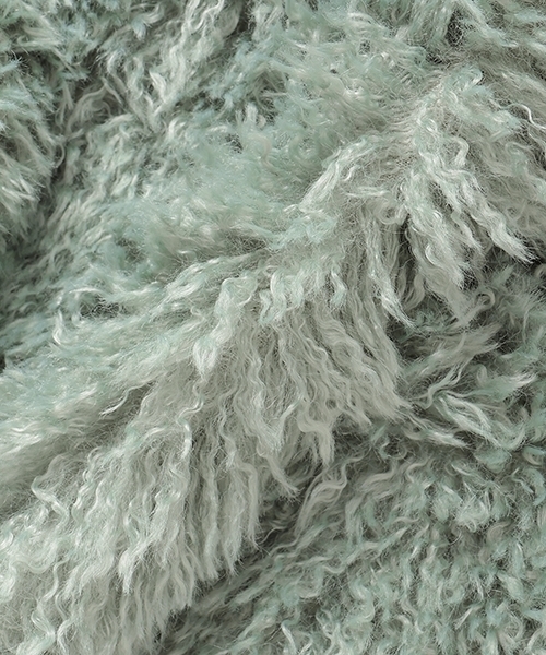 Lycee mine(リセマイン)の「【ふわふわやわらか】ファーベスト(ベスト・キッズ・アイボリー/チャコール/モカ/ミント・L/M)」の7枚目の写真