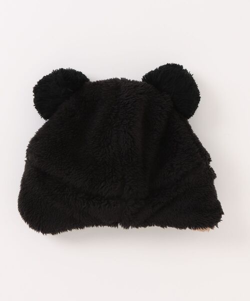 Champion（チャンピオン）の「【Champion】チャンピオン Kids キッズ クマさん 耳付き ボアウィンター（ニットキャップ/ビーニー・キッズ・ブラウン/ベビーピンク/アイボリー/ブラック・FREE）」の6枚目の写真