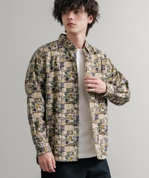 Audience（オーディエンス）の「Upscape Audience 日本製/国産プリントブロードワンウォッシュレギュラーカラー長袖テーパードシャツ AUD6664（シャツ/ブラウス）」