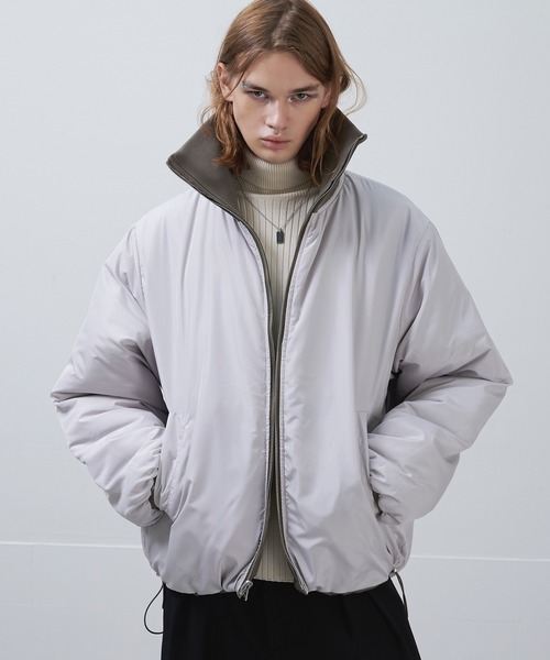 Ellno Loset(エルノロゼット)の「リバーシブルパディングブルゾン(ブルゾン・メンズ・ブラック/ブラウン系その他/ライトグレー・SMALL/MEDIUM/LARGE)」の5枚目の写真