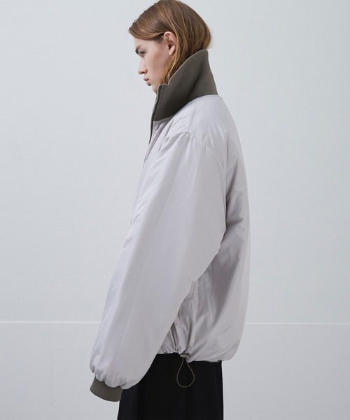 Ellno Loset(エルノロゼット)の「リバーシブルパディングブルゾン(ブルゾン・メンズ・ブラック/ブラウン系その他/ライトグレー・SMALL/MEDIUM/LARGE)」の4枚目の写真