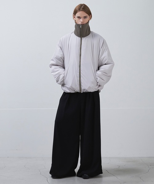 Ellno Loset(エルノロゼット)の「リバーシブルパディングブルゾン(ブルゾン・メンズ・ブラック/ブラウン系その他/ライトグレー・SMALL/MEDIUM/LARGE)」の6枚目の写真